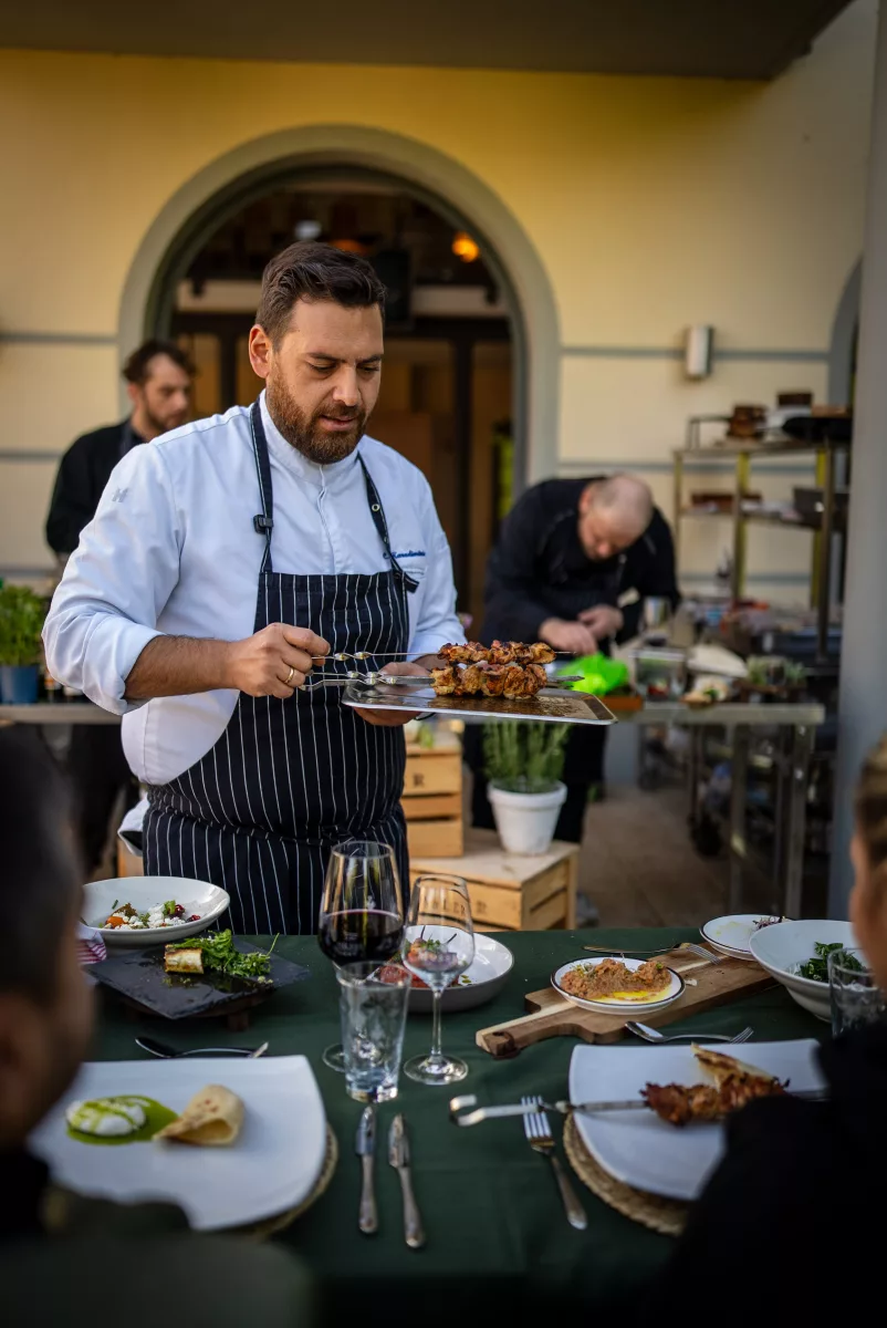 Modernes Osterlamm – Fine Dining mit Tergon Zartes Osterlamm modern interpretiert als Fine Dining Gericht vom Mietkoch in Frankenthal